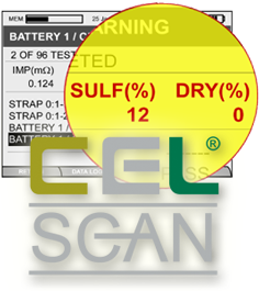 Optional Module (CELScan™) - Sulfation / Dryout