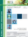 Global Energy Innovations 2012 List Pricing & Catalog