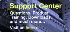 Support Center - Questions, product training, downloads and more...
